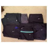 6 PAIR XL ATHLETIC PANTS (MOSTLY NIKE) - UP BED 1
