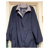 LADIES NEW 1XL NAUTICA 3/4 RAIN JACKET - UP MASTER BED