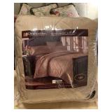 NEW KING CHRIS MADDEN MICROMINK BLANKET (TAN) - UP BED 2