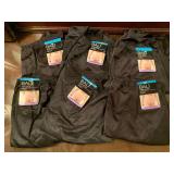 6 PAIR NEW BLACK BALI 2XL/9 BRIEFS - UP MASTER BED