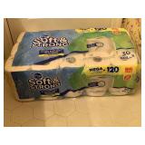 30 MEGA ROLLS OF TOILET PAPER - UP HALL BATH CLOSET