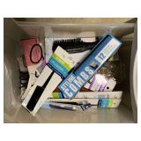 DRAWER FULL OF NEW HAIR COMBS, NEW HAIR BRUSHES & MORE - UP MASTER CLOSET 2