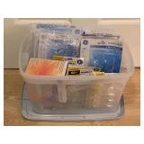 CONTAINER OF ASSORTED LIGHT BULBS - LAUNDRY