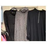 LADIES ATHLETIC WEAR - 10 TOPS (SIZE 2XL- 1 NEW W/ TAG) - UP MASTER CLOSET 2