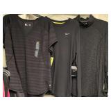 LADIES ATHLETIC WEAR - 10 TOPS (SIZE XL- 4 NEW W/ TAG) - UP MASTER CLOSET 2