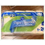 8 HUGE ROLLS OF PAPER TOWELS - PANTRY