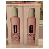 2 NEW BOTTLES 16.5 FL OZ CLINIQUE #3 CLARIFYING LOTION - UP MASTER BATH