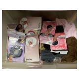 DRAWER FULL OF NEW HAIR NETS, NEW SATIN BONNETS, HAIR TURBANS & MORE - UP MASTER CLOSET 2