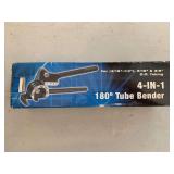 NEW 4 IN 1 180 DEGREE TUBE BENDER - GARAGE