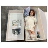 The Great American Doll Company collectible doll, comes in original box, “Jackie”, comes with certificate of ownership, see pictures for details.