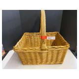 Large square woven basket, see pictures for details.