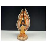 Native American Eagle goddess figurine, see pictures for details.