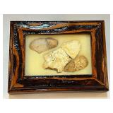 Framed Native American artifacts/arrowheads,  see pictures for details.