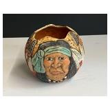 Signed/handcrafted American bowl/vase, see pictures for details.