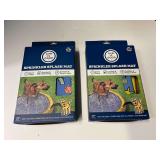 Sprinkler splash mat for S/M dogs, set of two, see pictures for details.