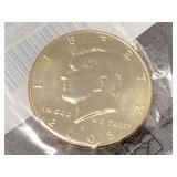 2005 – D Kennedy Half Dollar, uncirculated, see pictures for details.
