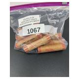 10 rolls of wheat back pennies, mixed dates and mints, see pictures for details.