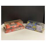 #20 and #25 NASCAR replicas, two pieces, 1/24 scale, comes with original boxes, see pictures for details.