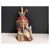 Ceramic Native American sculpture, see pictures for details.