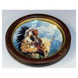 Native American themed collector plate, this piece is numbered, from the American Indian Heritage Foundation Museum, see pictures for details.