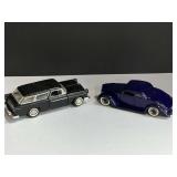 1955 Chevrolet Bel-Air Nomad diecast replica, also includes a 1936 Ford coupe replica, see pictures for details.
