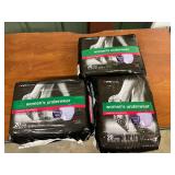 CVS Health women’s underwear for incontinence, three packages, size L, see pictures for details.