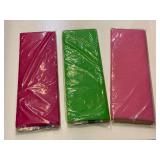 Netting & Tulle, 54”, three packages, see pictures for details.