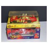 #14 and #3 NASCAR replicas, two pieces, 1/24 scale, comes with original boxes, see pictures for details.