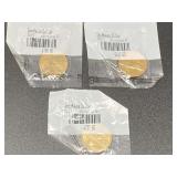 2000 – P, and 2000 – D uncirculated Sacajawea dollars, three pieces, see pictures for details.