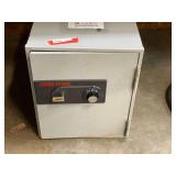 Fire Fyter safe, model C4738, does have combination, see pictures for details.