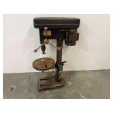 Guardian 12 speed heavy duty drill press, powers up, see pictures for details.
