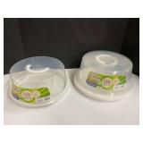 HomeSmart cake savers, instead of two, see pictures for details.
