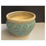 Large decorative pottery planter, see pictures for details.