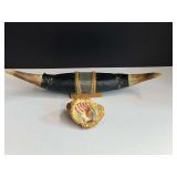 Unusual vintage ceramic lamp, see pictures for details.