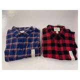 St. John’s Bay flannel shirts, size 5 XL, still new with the tags, see pictures for details.