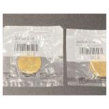 2005–D and circulated Sacajawea dollars, set of two, see pictures for details.