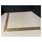 Aluminum framing square, see pictures for details.