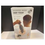 Sharper Image deep tissue percussion massager, still new in the box, see pictures for details.