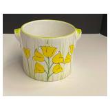 Handmade/hand painted crock from Italy, see pictures for details.