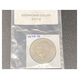 1977-D Eisenhower Dollar, see pictures for details.