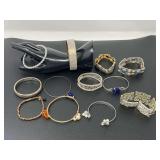 Ladies fashion estate jewelry bracelets/bangle bracelets, see pictures for details.