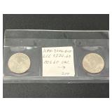 2003-D-07 Kennedy half dollar and 2004-D-10 Kennedy Half Dollar, both are graded and uncirculated, see pictures for details.