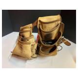 Leather tool pouches with belt, see pictures for details.