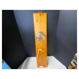 Custom coat/hat rack, see pictures for details.