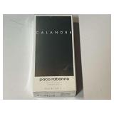 Calandre, Paco Rabanne eau de toilette fragrance, made in Spain, see pictures for details.