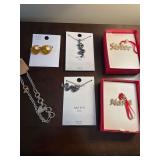 Fashion estate jewelry gift sets, necklaces, and more, still in original packaging, See pictures for details.