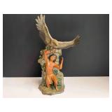 Ceramic Native American sculpture, see pictures for details.