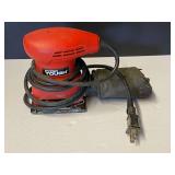 Hyper Tough 1/4 sheet sander, powers up, see pictures for details.