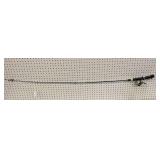 Fishing rod with a Zebco 33 closed reel, see pictures for details.