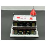 Dale Earnhardt Christmas village, “Hardware Store”, see pictures for details.